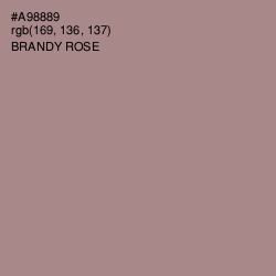 #A98889 - Brandy Rose Color Image